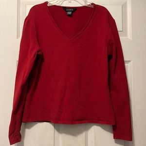 George LS Stretch V neck